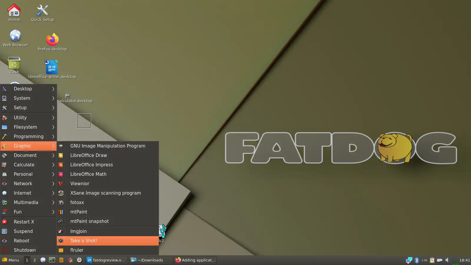 Fatdog64 Linux Tutorial and Review
